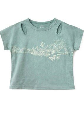 NWT. CARTER'S Girls "Believe in Yourself" Boxy T-Shirt